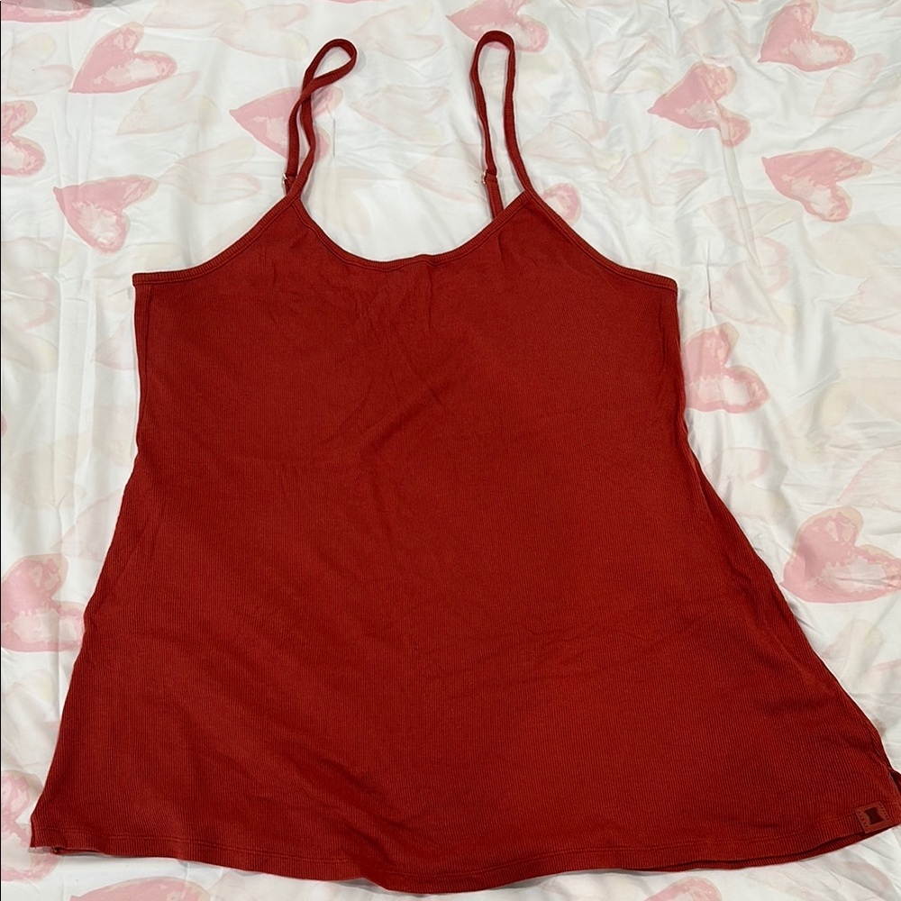 Savage X Fenty Red Fitted Sleeveless pijama dress